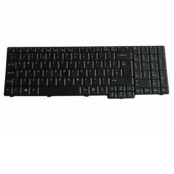 Клавиатура за лаптоп Acer, съвместима със серия Aspire 5235 5335 5535 5735, черна, US/UK, с кирилица | JAR Computers Клавиатура за Acer Aspire 5235 5335 5535 US/UK