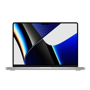 Лаптоп Apple MacBook Pro (Z15K001RB)(сребрист), десетядрен Apple M1 Pro 3.2 GHz, 14.2" (36.068 cm) Liquid Retina XDR 120Hz Display, (HDMI), 16GB DDR4, 1ТB SSD, 3x Thunderbolt 4, macOS | JAR Computers MacBook Pro 14.2 Silver/M1 Pro/10C /16C GPU/16/1BG