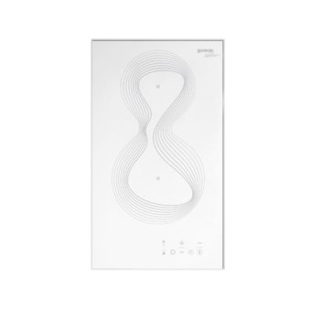 Стъклокерамичен плот за вграждане GORENJE ECT 330 KR, 2900 W, 2 нагревателни зони, Сензорно управление, Таймер, бял | JAR Computers GORENJE ECT 330 KR