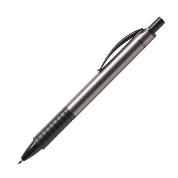 Химикалка Faber-Castell Alu антрацит, черен цвят на писане, сребриста | JAR Computers Faber-Castell Химикалка Basic Alu антрацит