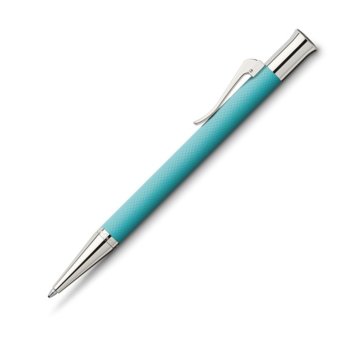 Химикалка Faber-Castell Guilloche, черен цвят на писане, синя | JAR Computers Graf von Faber-Castell Guilloche тюркоаз
