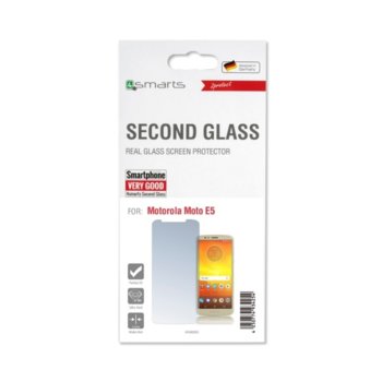 4smarts Second Glass за Moto E5 4S492653