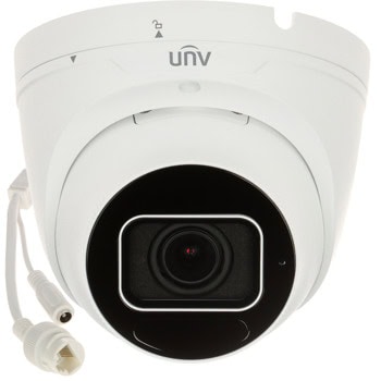 IP камера UniVIEW IPC3634LB-ADZK-H, куполна, 4Mpix(2688x1520@25fps), моторизиран 2.8-12mm обектив, Ultra H.265/H.264/MJPEG, IR осветеност (до 40m), външна IP67, PoE, MicroSD слот до 512GB, микрофон | JAR Computers UniVIEW IPC3634LB-ADZK-H