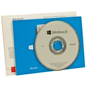 Операционна система MS Windows8 32-bit English 1pk DSP OEI, DVD | JAR Computers MS Windows8 32-bit English 1pk DSP OEI, DVD