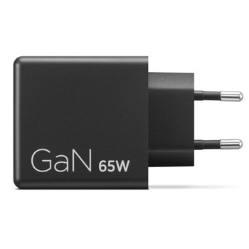 Lenovo Dual USB-C 65W GaN Charger Black 40AW065BEU