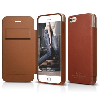 Elago S6 Leather Flip Case Limited Edition