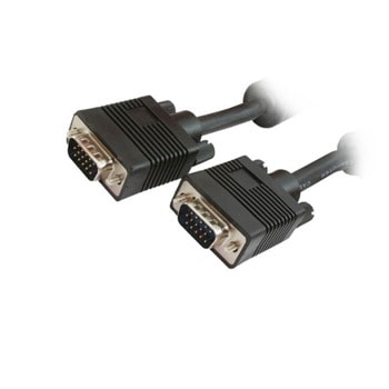 Кабел MediaRange, VGA (m) - VGA (m), 15м, черен | JAR Computers MediaRange VGA (m) - VGA (m)