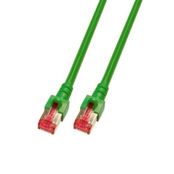 Пач кабел Cat.6 1m SFTP зелен K5514.1