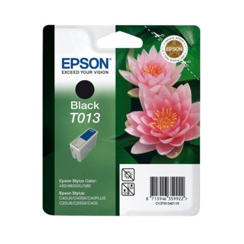 Касета ЗА EPSON STYLUS COLOR 480/580 - Black - P№ C13T01340110 | JAR Computers Касета ЗА EPSON STYLUS COLOR 480/580 - Black