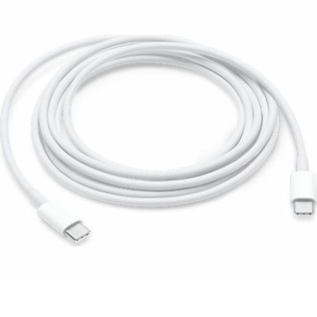 Кабел Apple от USB C(м) към USB C(м), 2m, бял | JAR Computers Apple USB C(м)-C(м), (2m) MLL82ZM/A