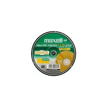Оптичен носител DVD+R DoubleLayer media 8.5GB MAXELL 8x | JAR Computers DVD+R DoubleLayer media 8.5GB MAXELL 8x