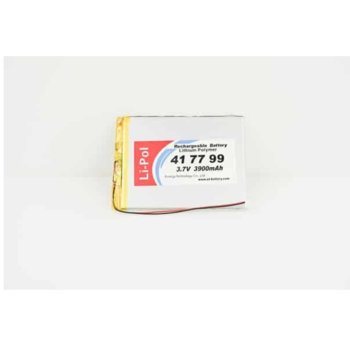 Литиева батерия LP417799-PCM, 3.7V, 3900mAh, Li-polymer, 1бр., PCM защита | JAR Computers Батерия LP417799-PCM