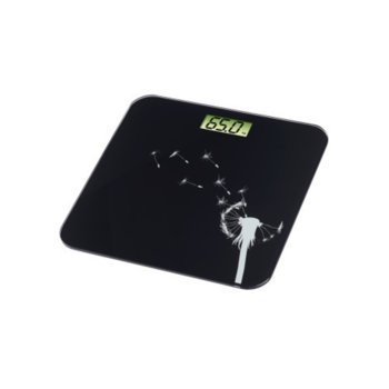 Цифров кантар HAMA Florina (95300), капацитет до 150 кг., черен | JAR Computers Цифров кантар Florina (95300)