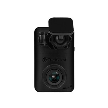 Видеорегистратор Transcend DrivePro 10 в комплект с Transcend 64GB memory card, камера за автомобил, Full HD 1080P@30fps, включена 32GB microSD карта, USB, Wi-Fi, черен | JAR Computers Transcend 32GB DrivePro 10 TS-DP10A-64G