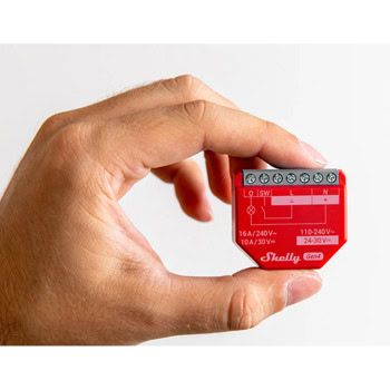 Shelly 1PM Gen4 Single S4SW-001P16EU