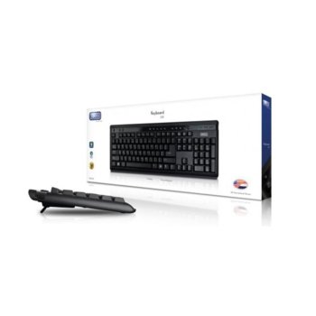 SWEEX KB060US, мултимедийна, черна, USB