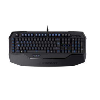 Клавиатура ROCCAT Ryos MK Pro, brown key switches, светеща | JAR Computers ROCCAT Ryos MK Pro Brown Key Switches