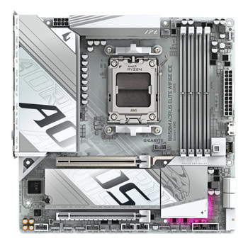 Gigabyte B850M AORUS ELITE WIF6E ICE | JAR Computers Gigabyte B850M AORUS ELITE WIF6E ICE