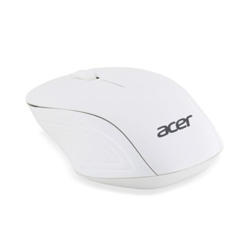 Acer Wireless Optical Mouse Moonstone White