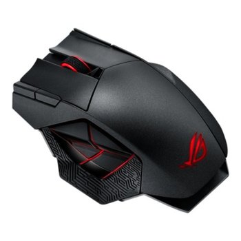 Мишка Asus ROG Spatha, лазерна (8200 dpi), безжична, USB, черна | JAR Computers Asus ROG Spatha 90MP00A1-B0UA00