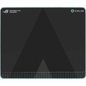 Подложка за мишка Asus ROG Hone Ace Aim Lab, гейминг, черна, 508 x 420 x 3 мм | JAR Computers Asus ROG Hone Ace Aim Lab Edition 90MP0380-BPUA00