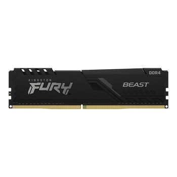 Памет 32GB DDR4 3600MT/s, Kingston HyperX FURY Beast Black (KF436C18BB/32), 1.2V | JAR Computers Kingston KF436C18BB/32