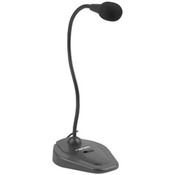 Микрофон Natec Giraffe 2, 3.5m жак, стойка, черен | JAR Computers Natec Giraffe 2 NMI-1563