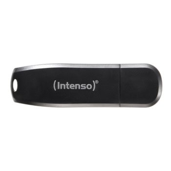 Памет 32GB USB Flash Drive, Intenso Speed Line, USB 3.2 Gen, Type-A, черна | JAR Computers Памет 32GB Intenso 3533480