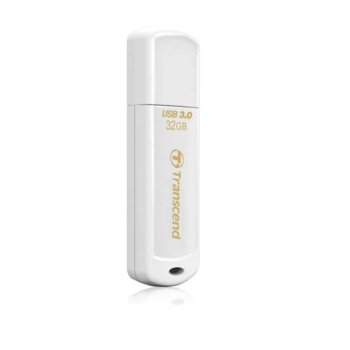 Памет 32GB USB Flash Drive, Transcend Jеtflash 730, USB 3.0, бяла | JAR Computers Transcend 32GB JETFLASH 730, USB 3.0