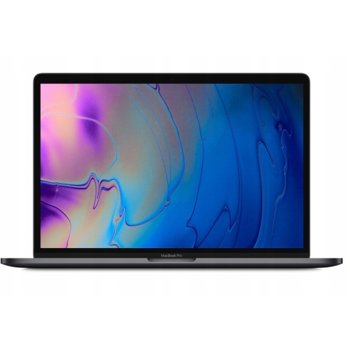 Лаптоп Apple MacBook Pro 15(MR932ZE/A)(сив), шестядрен Coffee Lake Intel Core i7-8750H 2.2/4.1GHz, 15.4" (39.11 cm) WQXGA Retina дисплей & Radeon Pro 555X 4GB(USB C), 16GB, 256GB SSD, сензорен бар, MacOS High Sierra, 1.83kg | JAR Computers Apple MacBook Pro 15 Space Grey MR932ZE/A