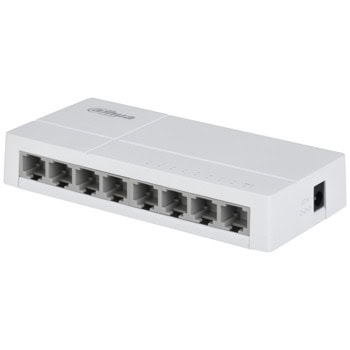 Суич TP-Link TL-SF1008LP, 100 Mbps, 8 порта, 8x 10/100Mbps RJ-45 | JAR Computers Dahua SF1008L-EUR
