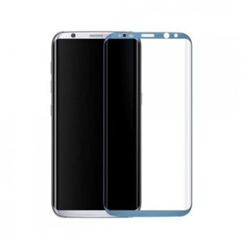Стъклен протектор за Samsung Galaxy S8 G950 син