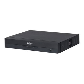 Хибриден видеорекордер Dahua NVR4108HS-8P-EI, 8 канала, H.265+/H.264+/H.264/H.265/MJPEG, 1x SATA до 16TB, 2x USB 2.0, 1x RJ45 10/100/1000Mbps | JAR Computers Dahua NVR4108HS-8P-EI