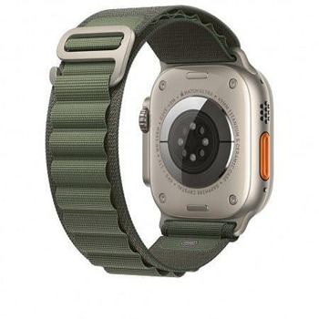 Apple Watch 44/45/49mm Green Alpine Loop M mqe33