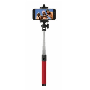 TRUST Bluetooth Foldable Selfie Stick - red