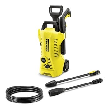 Водоструйка Karcher K2 Power Control, 1400W, 110 bar налягане, 360 l/h максимален дебит, 40 C максимална температура, жълта | JAR Computers Karcher K2 Power Control 1.673-600.0
