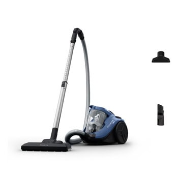 Прахосмукачка Rowenta RO3721EA, без торба, 750W, 1500ml капацитет на контейнера, 3-степенна филтрация, черно-синя | JAR Computers Rowenta RO3721EA