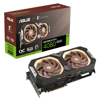 Видео карта Nvidia GF RTX 4080 Super, 16GB, Asus Noctua OC Edition, PCI-E 4.0, GDDR6X, 256-bit, DisplayPort, HDMI | JAR Computers Asus GeForce RTX 4080 SUPER Noctua OC Edition