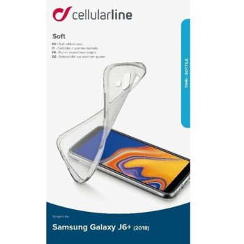 Прозрачен калъф Soft за Samsung Galaxy J6+ 2018