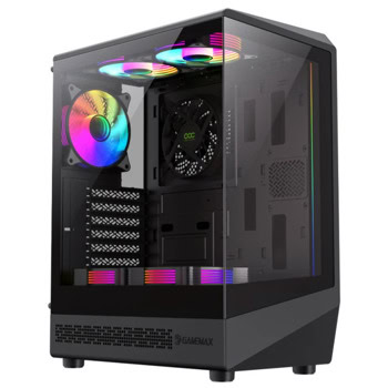 кутия gamemax vista coc ab черна