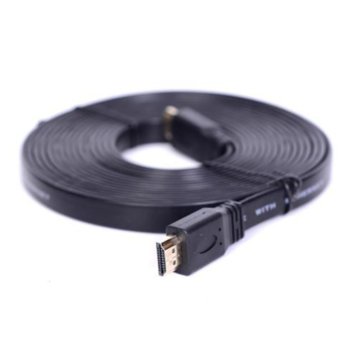 Кабел Royal CABLE-550G/5, HDMI(м) към HDMI(м), 5m, черен | JAR Computers Royal CABLE-550G/5 21014400