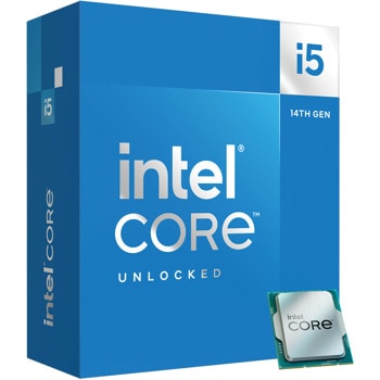 Процесор Intel Core i5-14600KF, четиринадесетядрен (3.5/5.3GHz, 24MB Cache, LGA1700), BOX, без охлаждане | JAR Computers Intel Core i5-14600KF Box BX8071514600KF