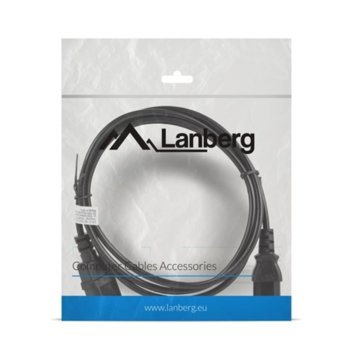 Lanberg CA-C13E-10CC-0018-BK