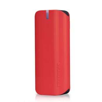 Външна батерия/power bank/ Tunewear Tunemax Trigger 5200 mAh, червен | JAR Computers Tunewear Tunemax Trigger 5200 mAh 11467