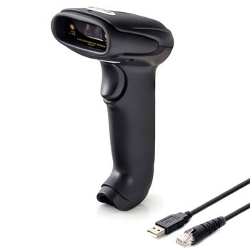 Баркод скенер 2030230003, 100 scans/sec, USB, черен | JAR Computers Баркод скенер 2030230003