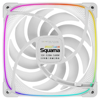 Geometric Future Squama 2503R-14 3-Pack White