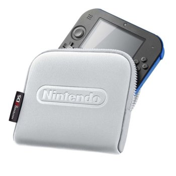 Nintendo 2DS Carrying Case Silver
