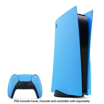 Sony Playstation 5 Console cover Starlight Blue