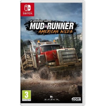 Игра за конзола Spintires: MudRunner - American Wilds, за Nintendo Switch | JAR Computers Spintires MudRunner American Wilds switch
