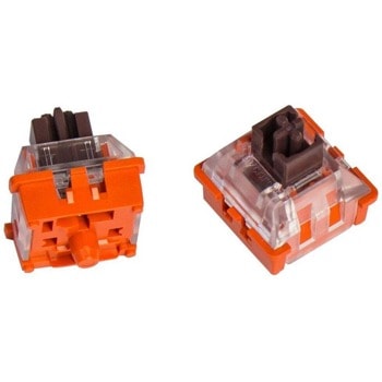 Суичове за механична клавиатура Keychron Lava Optical Brown, Switch Set 87 броя, кафяви | JAR Computers Keychron Lava Optical 87 броя кафяви Z83